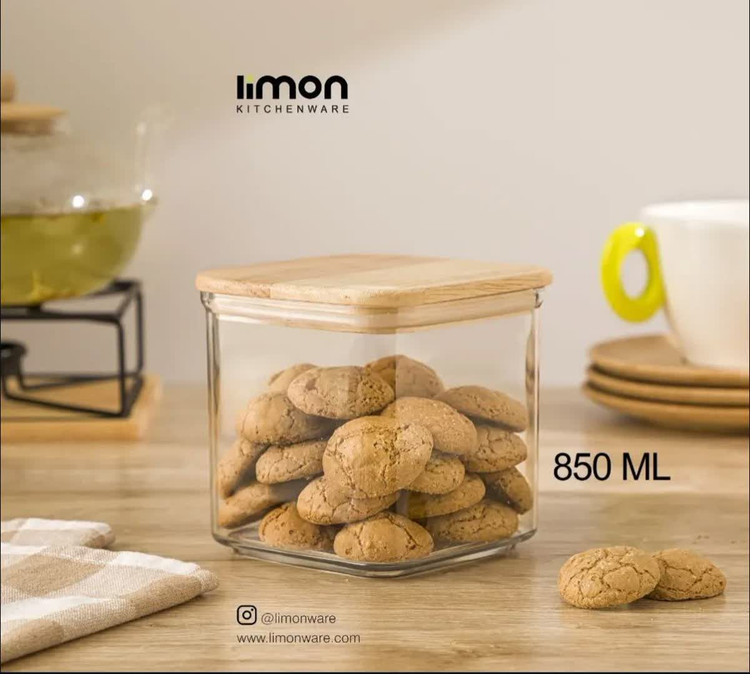 بانکه سارینا مربع درب چوبی لیمون سایز ۳